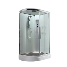 Душевая кабина Avacan 110x80 см EM2811RT, хром/прозрачное (безсиликоновая сборка) фото 