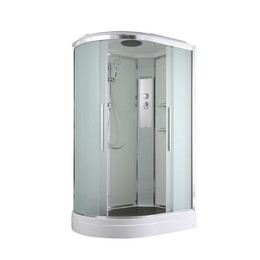 Душевая кабина Avacan 110x80 см EM2811R, хром/матовое (безсиликоновая сборка) фото 