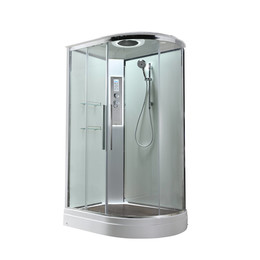 Гидробокс Avacan 120x90 см EM2912LLEDT, хром/прозрачное (безсиликоновая сборка) фото 