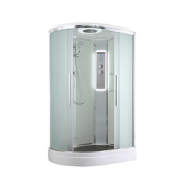 Гидробокс Avacan 120x90 см EM2912RLED, хром/матовое (безсиликоновая сборка) фото 