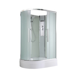 Душевая кабина Avacan 120x80 см EM3812RN, хром/матовое (безсиликоновая сборка) фото 