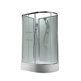 Душевая кабина Avacan 120x80 см EM3812LNT, хром/прозрачное (безсиликоновая сборка) фото 