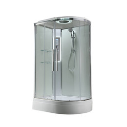 Гидробокс Avacan 120x90 см EM3912LLEDT, хром/прозрачное (безсиликоновая сборка) фото 