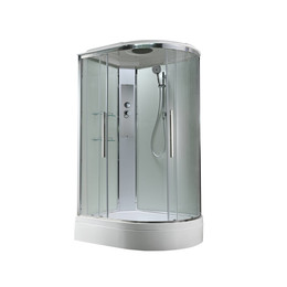 Душевая кабина Avacan 120x90 см EM3912LT, хром/прозрачное (безсиликоновая сборка) фото 