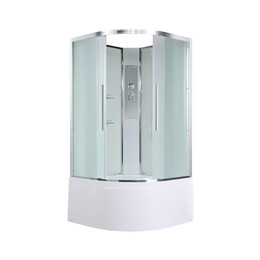 Душевая кабина Avacan 80x80 см EM5080N, хром/матовое (безсиликоновая сборка) фото 