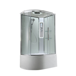 Гидробокс Avacan 120x80 см EM5812RLEDT, хром/прозрачное (безсиликоновая сборка) фото 