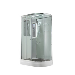 Гидробокс Avacan 120x90 см A2912LLED, хром/прозрачное (безсиликоновая сборка) фото 