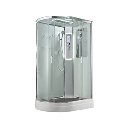 Гидробокс Avacan 120x90 см A2912RLED, хром/прозрачное (безсиликоновая сборка) фото 