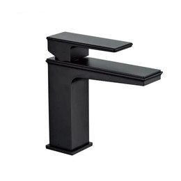 Смеситель для раковины Grocenberg GB2088BL, чёрный матовый фото 