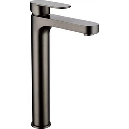 Смеситель для умывальника высокий Grocenberg GB3011BG, графит фото 