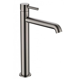 Смеситель для умывальника высокий Grocenberg GB3029BG, графит фото 