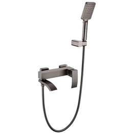 Смеситель для ванны Grocenberg GB8007BG, графит фото 