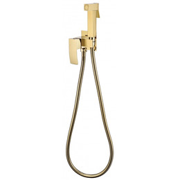 Набор для гигиенического душа Grocenberg GB007GO (со скрытой частью) золото фото 