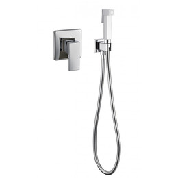 Набор для гигиенического душа Grocenberg GB1001CR (со скрытой частью) фото 