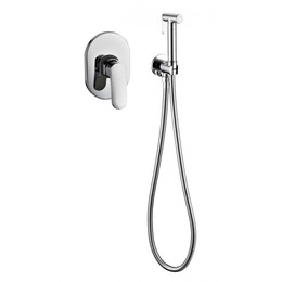 Набор для гигиенического душа Grocenberg GB1002CR (со скрытой частью) фото 