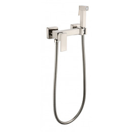 Набор для гигиенического душа Grocenberg GB101N-NK, никель фото 