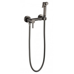 Набор для гигиенического душа Grocenberg GB103N-BG, графит фото 