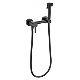 Набор для гигиенического душа Grocenberg GB103N-BL, чёрный матовый фото 