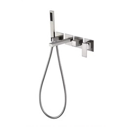 Смеситель для ванны Grocenberg GB5060NK, никель фото 