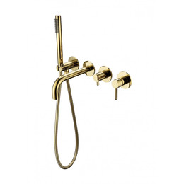 Смеситель для ванны Grocenberg GB5070GO, золото фото 