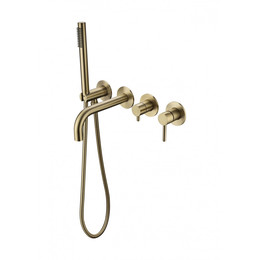 Смеситель для ванны Grocenberg GB5070MG, матовое золото фото 