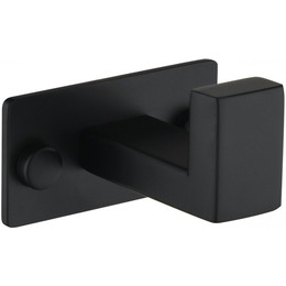 Крючок Grocenberg AC0011BL, цвет чёрный матовый фото 