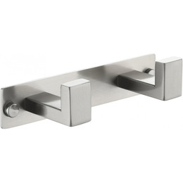 Двойной крючок Grocenberg AC0012NK, цвет никель фото 