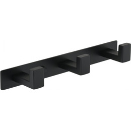 Набор крючков Grocenberg AC0013BL, цвет чёрный матовый фото 