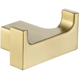 Двойной крючок Grocenberg AC0018MG, цвет матовое золото фото 