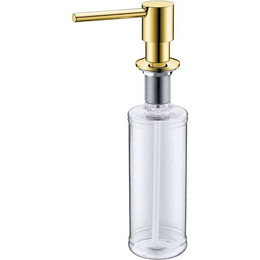Дозатор для жидкого мыла Grocenberg AC0031MG, цвет матовое золото фото 