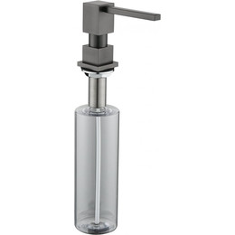 Дозатор для жидкого мыла Grocenberg AC0033BG, цвет графит фото 