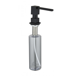 Дозатор для жидкого мыла Grocenberg AC0033BL, цвет чёрный матовый фото 