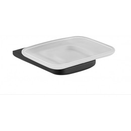 Мыльница Grocenberg AC0058BL, цвет чёрный матовый фото 