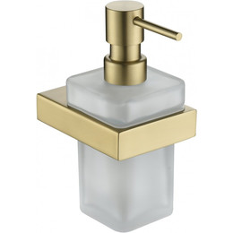 Дозатор для жидкого мыла Grocenberg AC0028MG, цвет матовое золото фото 