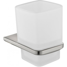 Стакан для зубных щеток Grocenberg AC0053NK, цвет никель фото 