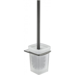 Ёршик для унитаза Grocenberg AC0057BG, цвет графит фото 