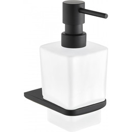 Дозатор для жидкого мыла Grocenberg AC0064BL, цвет чёрный матовый фото 