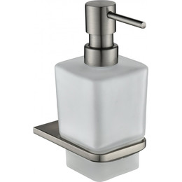 Дозатор для жидкого мыла Grocenberg AC0064NK, цвет никель фото 