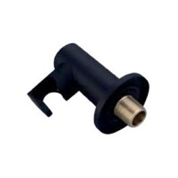 Шланговое подсоединение Grocenberg GB177BL, чёрный матовый фото 