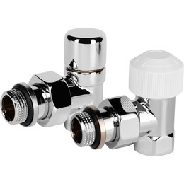 Вентиль термостатический угловой Royal Thermo Design 1/2"М30х1,5 RTE 07.0016 RT фото 