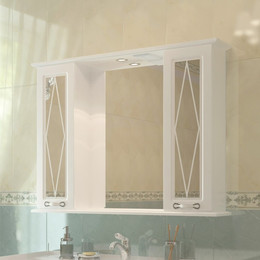 Зеркало-шкаф EvaGold Viktoria 100 см EG010011 фото 