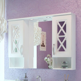 Зеркало-шкаф EvaGold Duglas 100 см EG010024 фото 