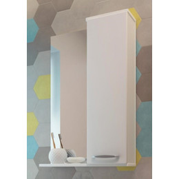 Зеркало-шкаф EvaGold НИКА 50 см R EG010072 фото 