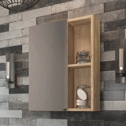 Зеркало-шкаф EvaGold Olsen 56 см EG010112, дуб баррик фото 