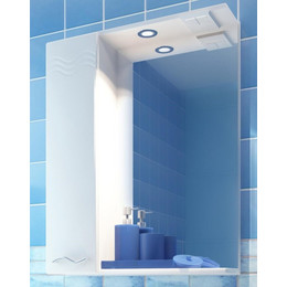 Зеркало-шкаф EvaGold Волна 60 см L EG010120 фото 