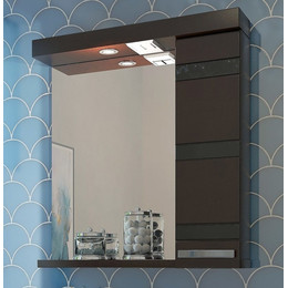 Зеркало-шкаф EvaGold Fantasy 69 см R EG010189, венге фото 