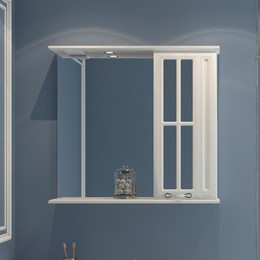 Зеркало-шкаф EvaGold Giovanni 85 см R EG010285 фото 