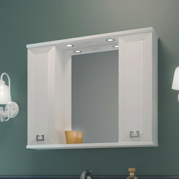 Зеркало-шкаф EvaGold Ravenna 90 см EG010297 фото 