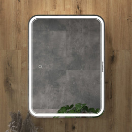 Зеркало-шкаф EvaGold Morgan 60 см EG010323 (LED-подсветка, сенсорный выключатель, диммер) фото 