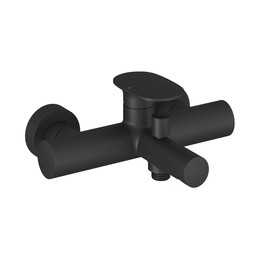 Смеситель для ванны Ravak Spring SG 022.20BL X070547, чёрный матовый фото 